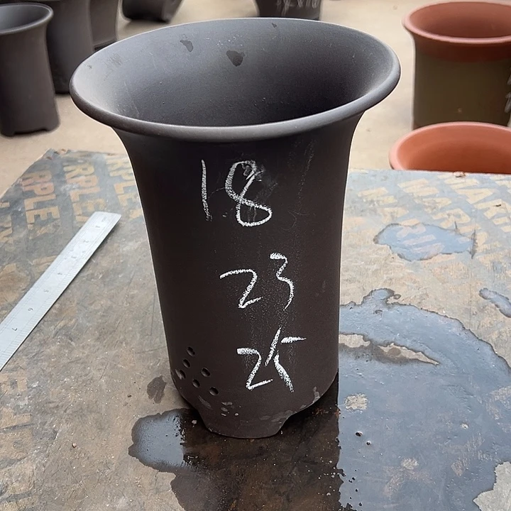 紫砂花盆透气花盆