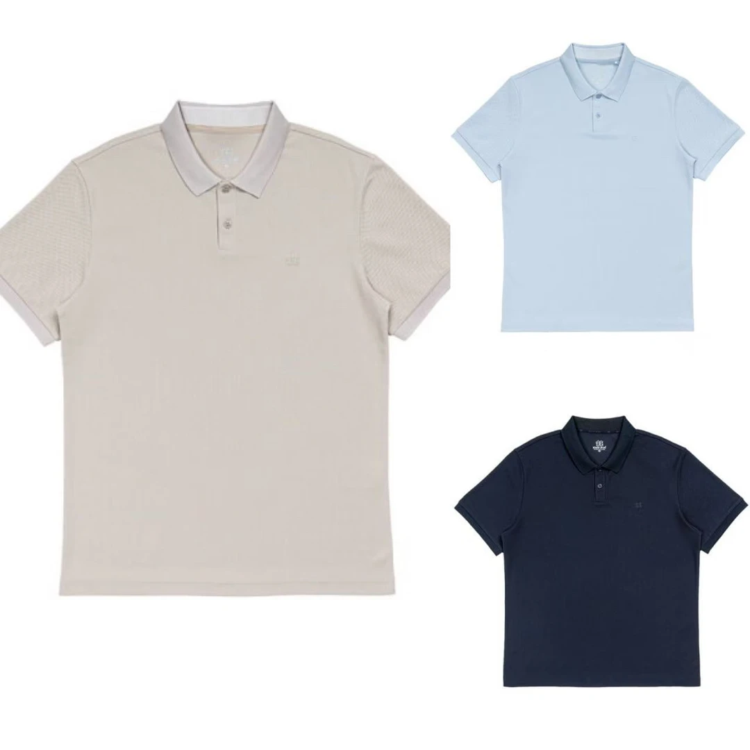 KOLON SPORTS可隆 男款速干POLO 短袖休闲百搭T恤