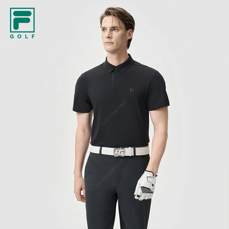 Fila/斐乐男【高尔夫商务短袖】夏季新款速干透气POLO衫A11M525120F