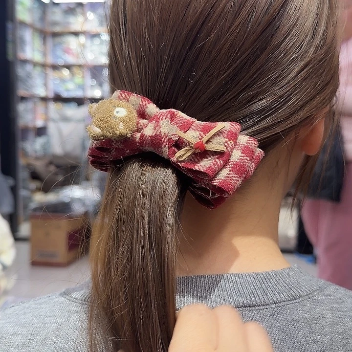 布艺非金属红色格子