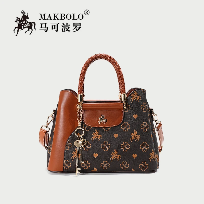 爆款港风简约经典优雅轻奢斜跨手拎包时尚潮流大气单肩女包8005XH