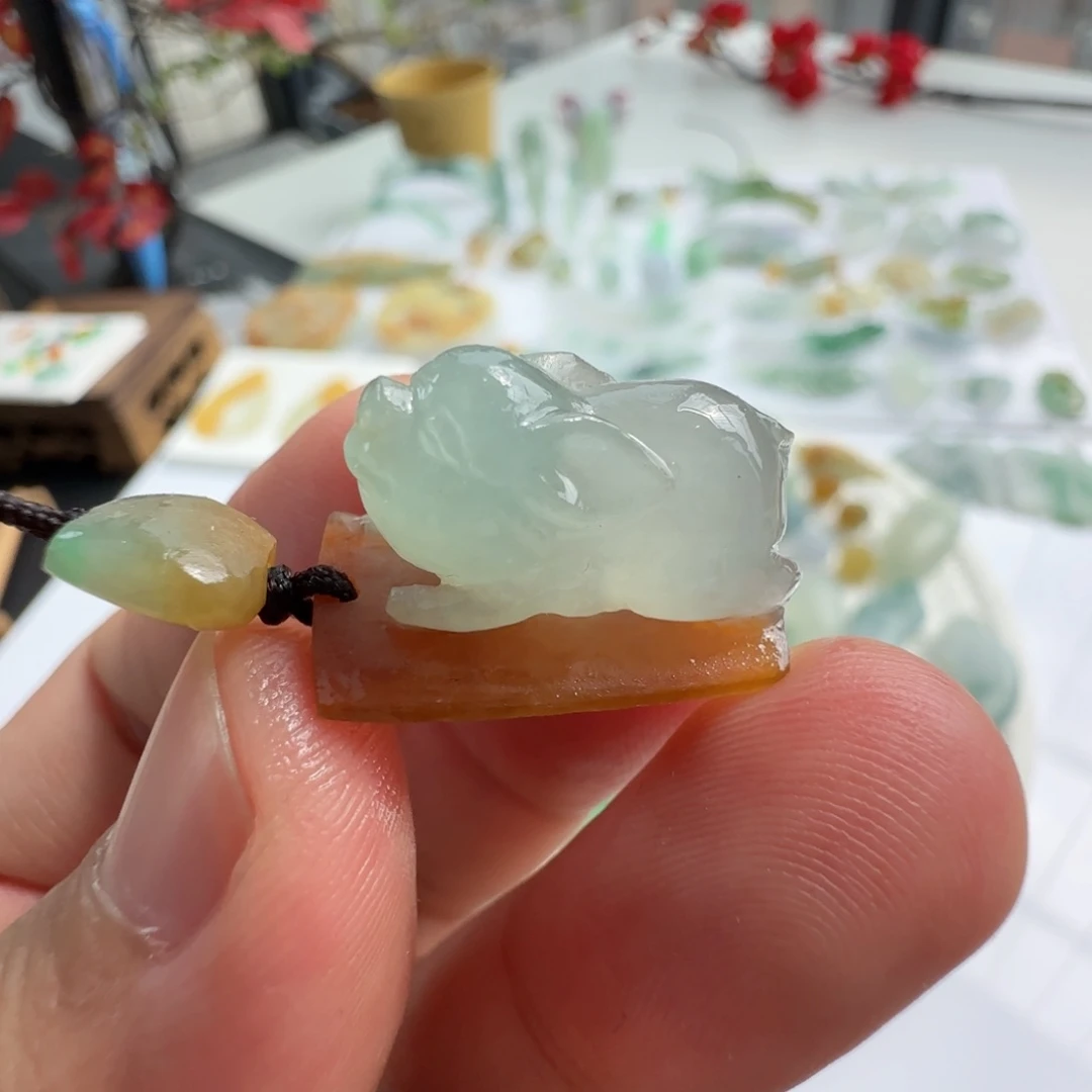 定制翡翠未镶嵌定制翡翠毛货不退不换