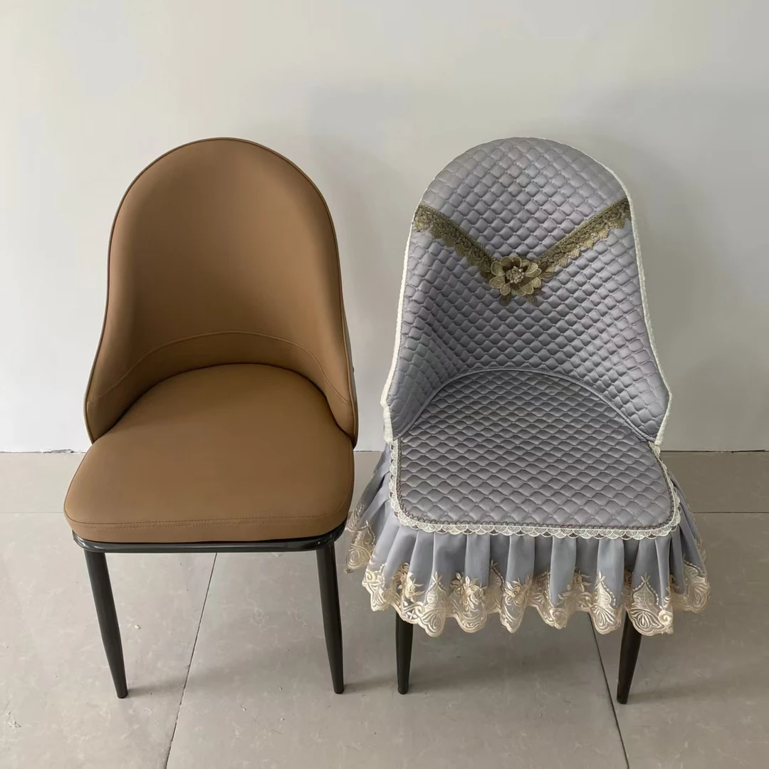 新款玲珑椅套全包弧形椅子罩凳套罩全包凳子餐椅套垫凳子座套