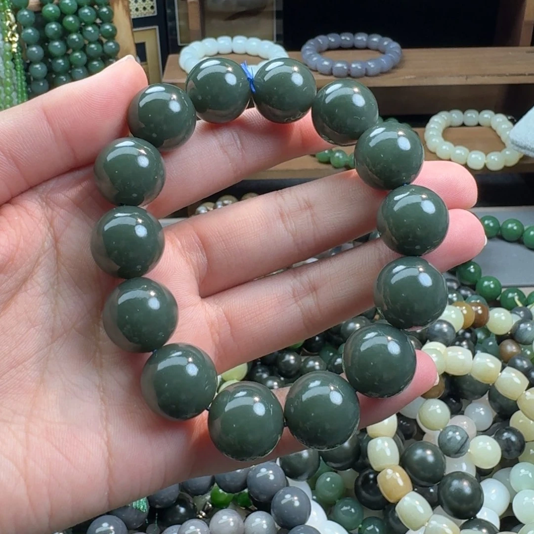 和田玉手链未镶嵌