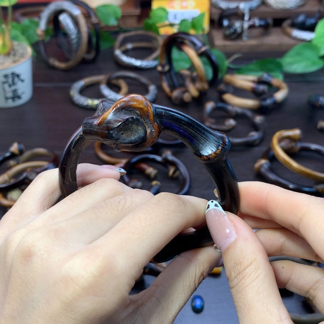 双如意金刚藤手镯