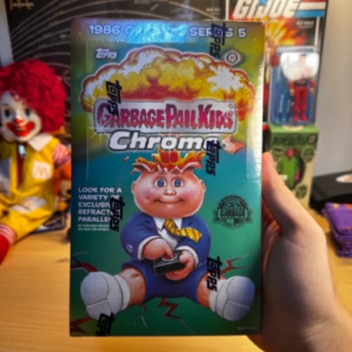 Topps 垃圾桶小子 Chrome5 趣味收藏卡