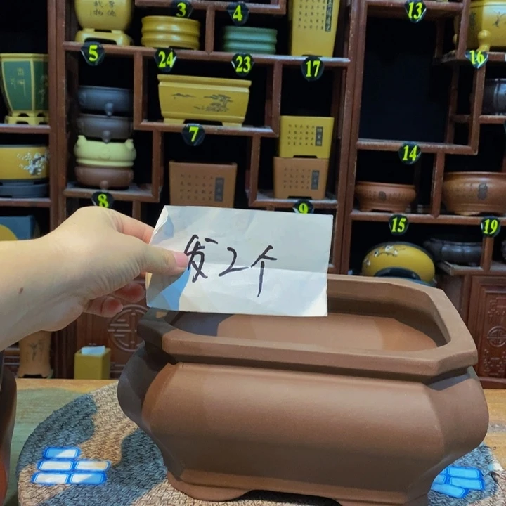 紫砂花盆紫砂花盆