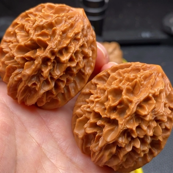 吊坠文玩核桃招财鼠44.5