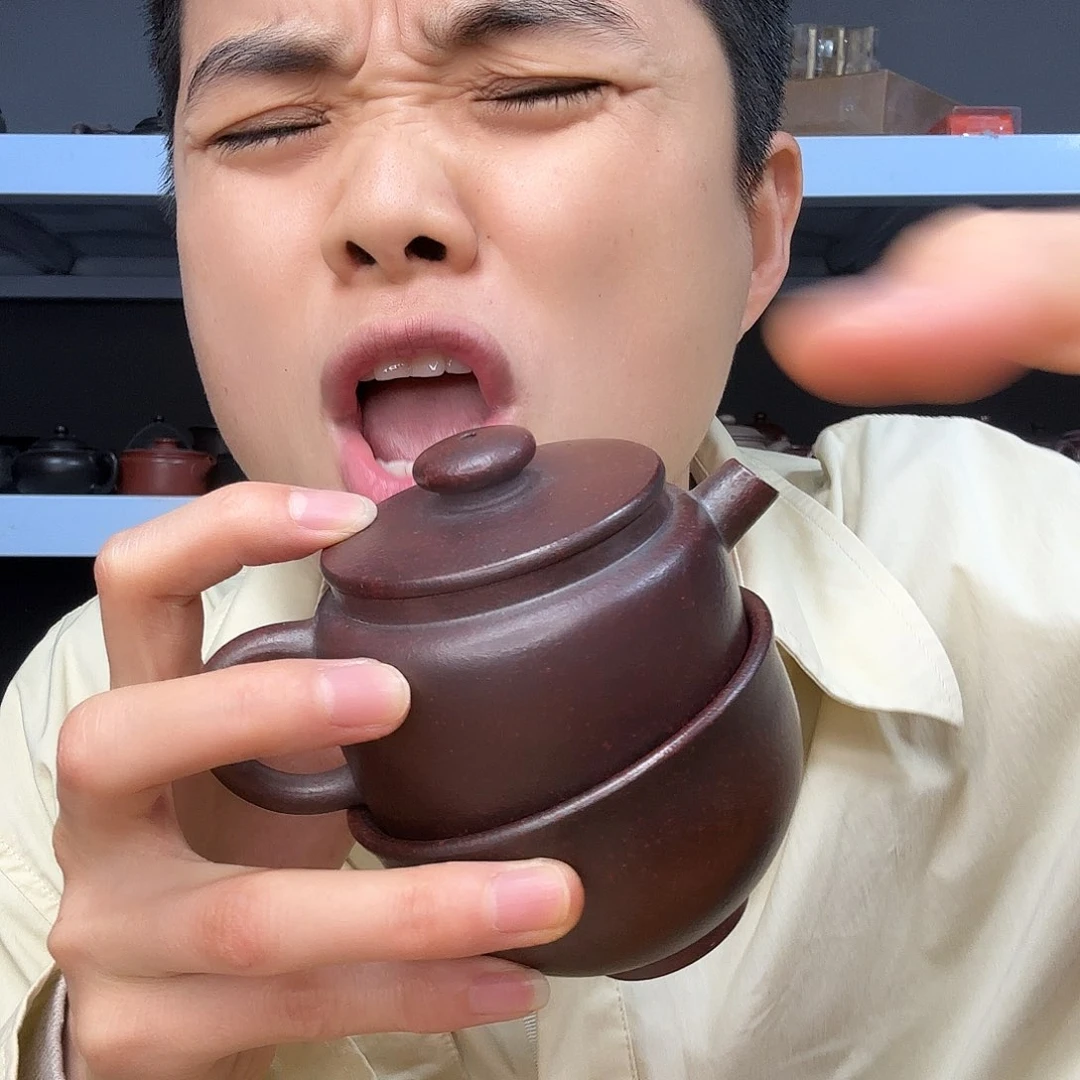 紫砂茶壶民间手艺人全手工制作