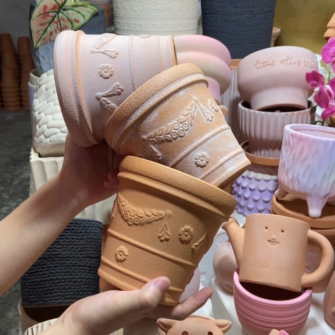 13×12麦穗花 3色混搭 到手3个盆