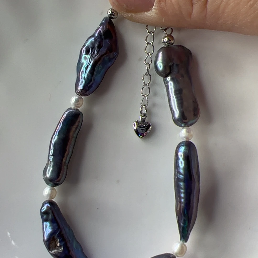 合金淡水珍珠戒指784