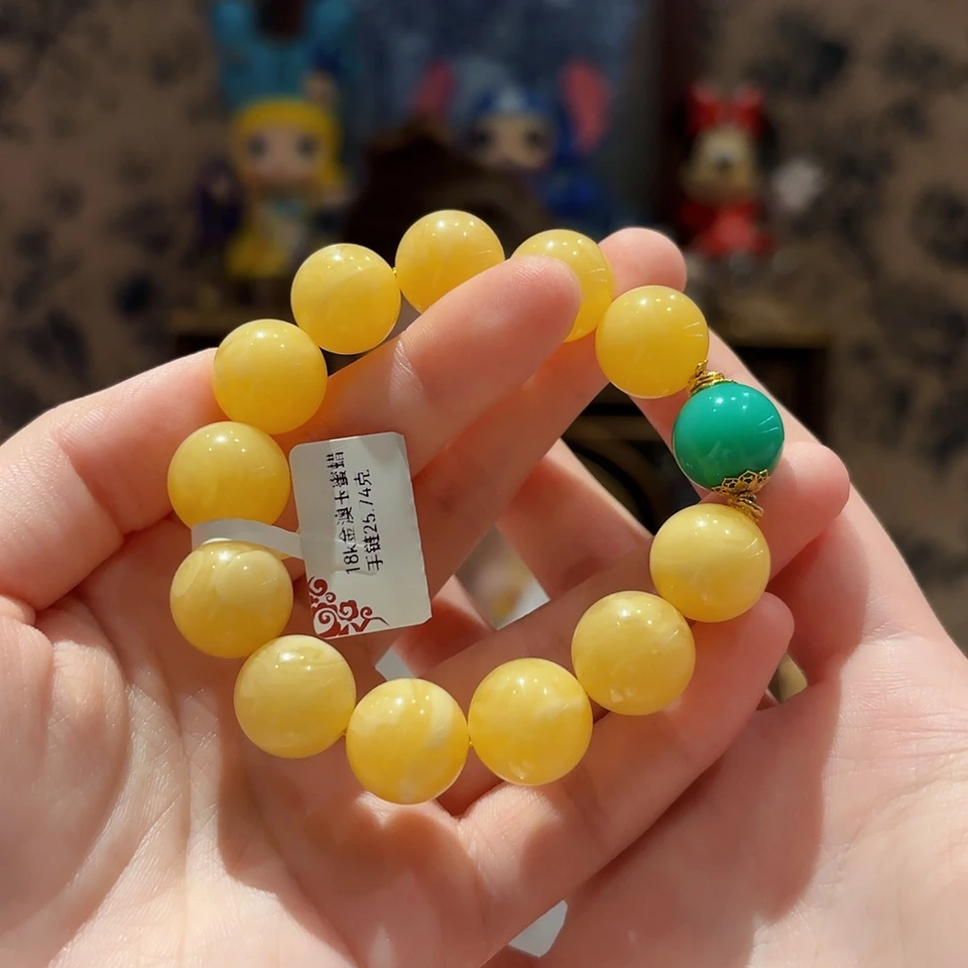 手链蜜蜡未镶嵌手串