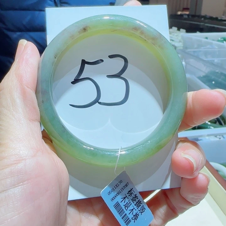 和田玉未镶嵌手镯782