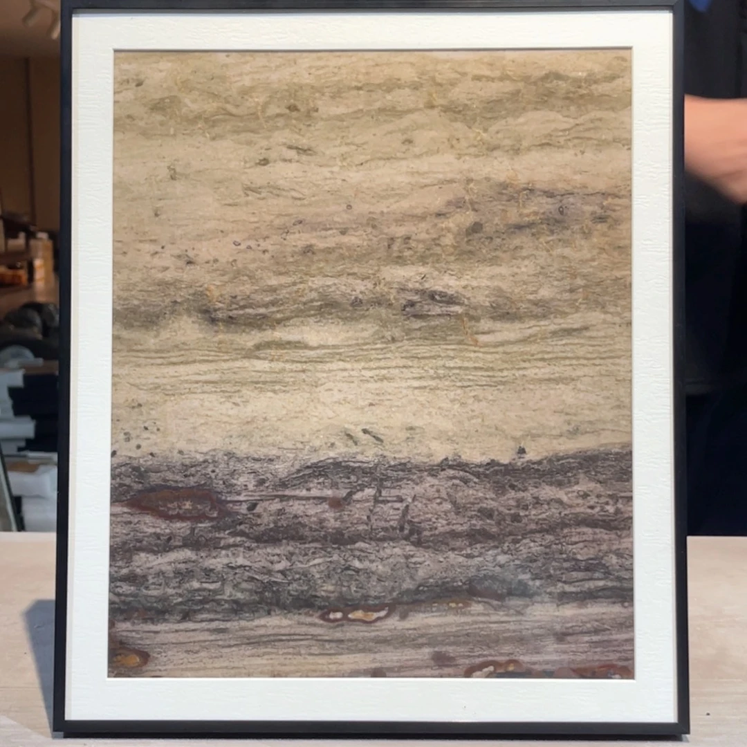 彩石三峡清江画面石