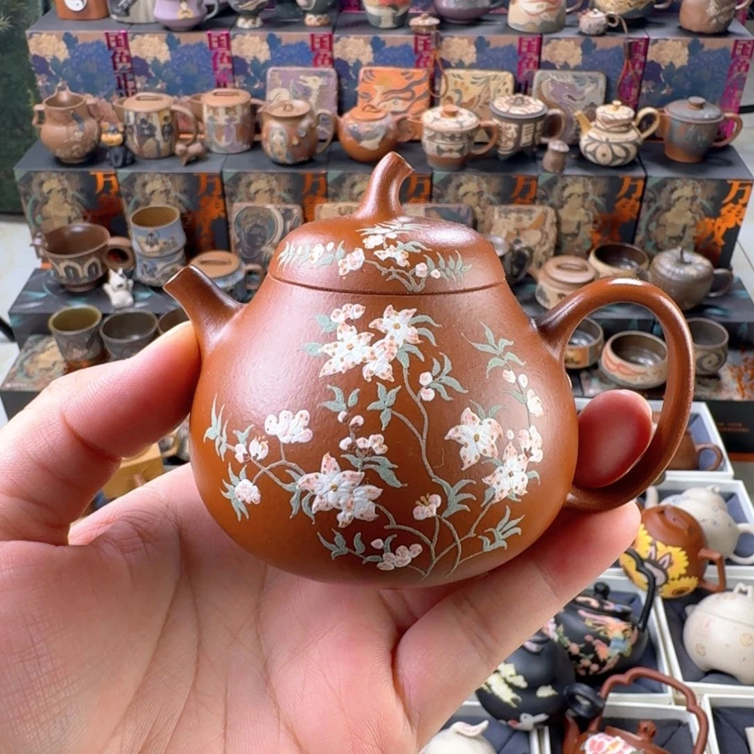 茶壶紫砂150cc 原矿精工半手