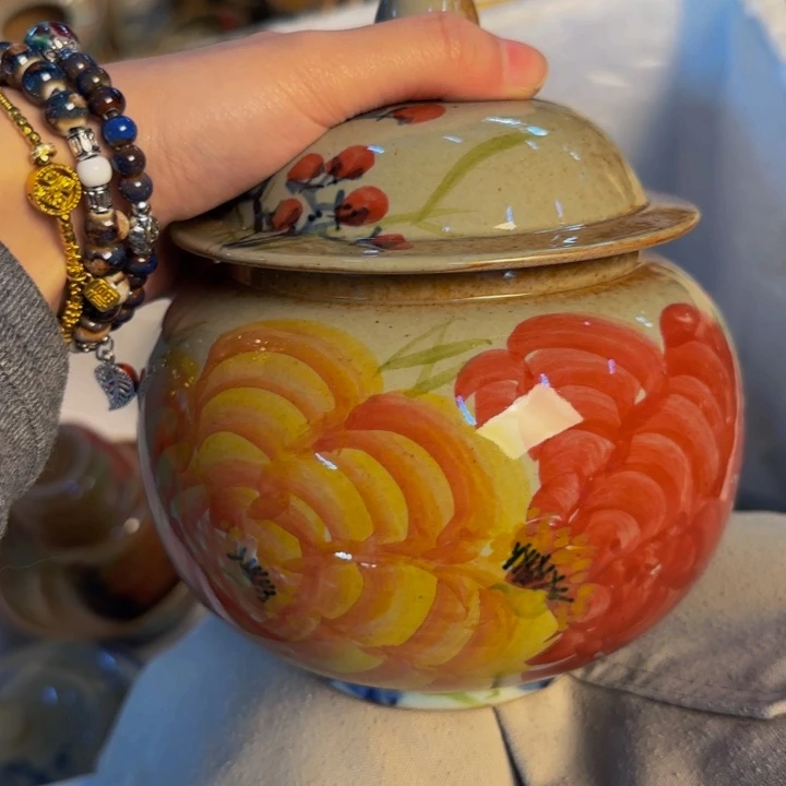 瓷片景德镇陶瓷手工手绘