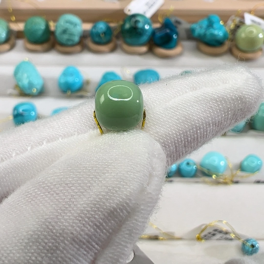 绿松石未镶嵌配饰