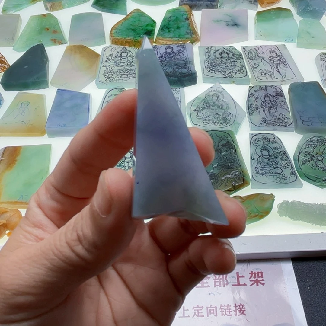 定制翡翠未镶嵌天然翡翠a货