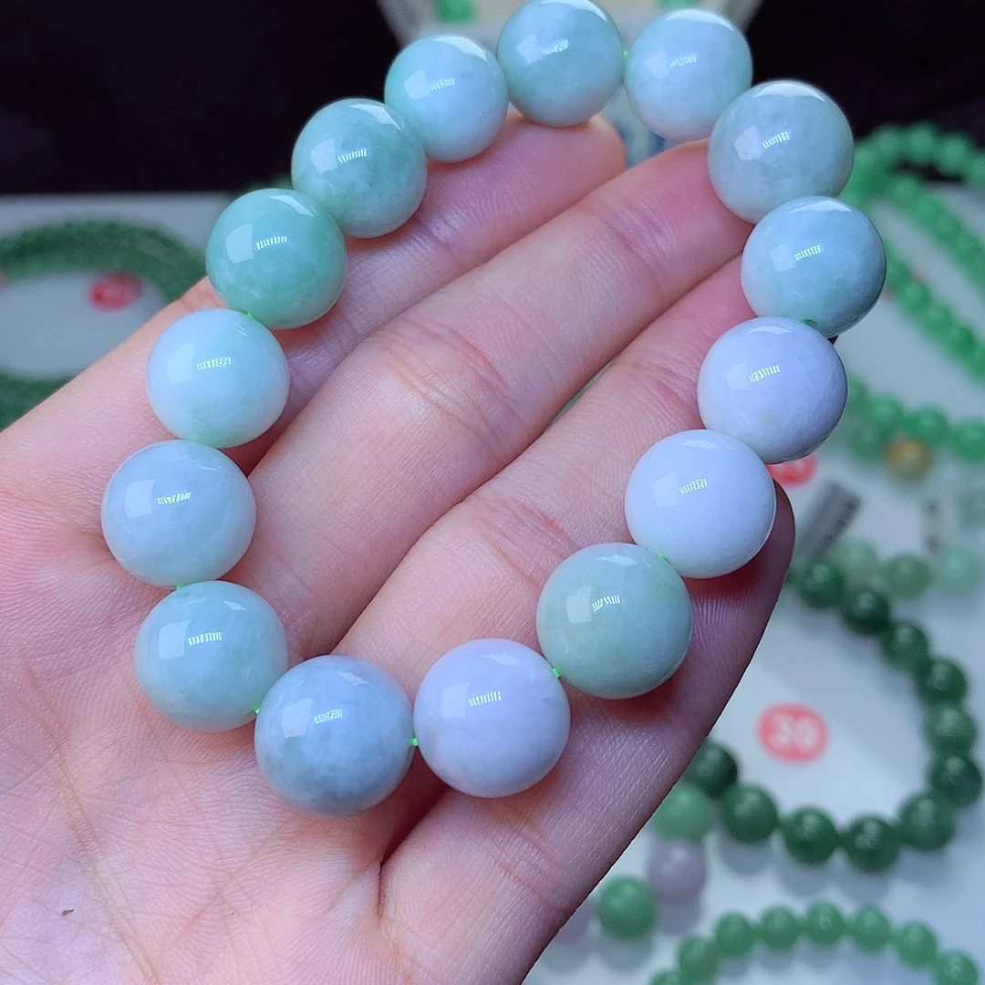 翡翠毛衣链未镶嵌