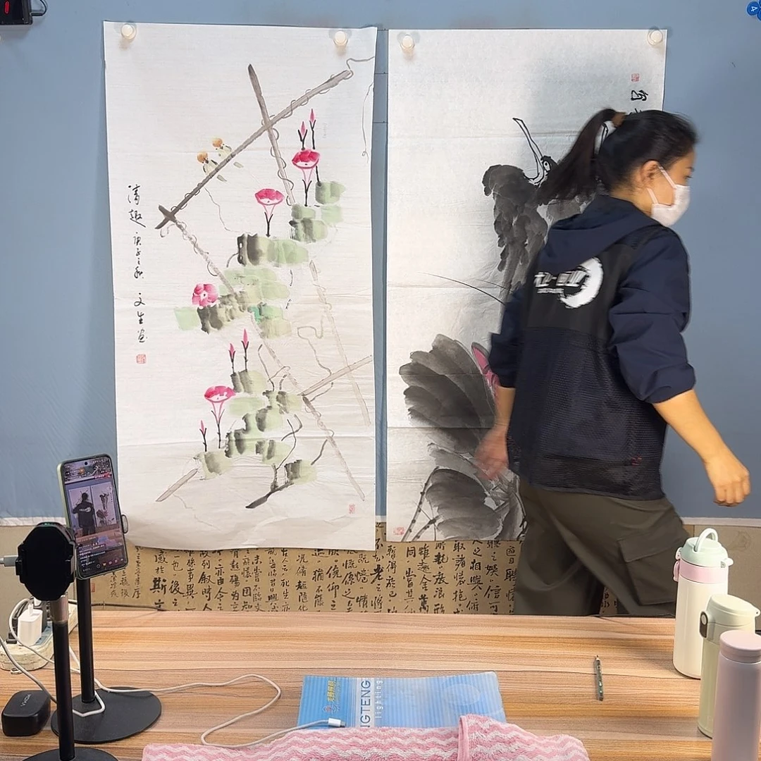 国画851 牡丹仙子也