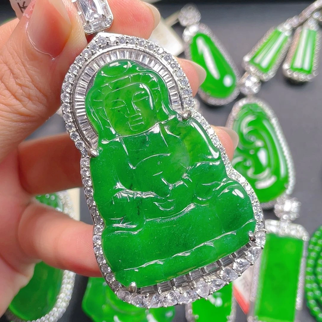 吊坠(不含链)未镶嵌翡翠