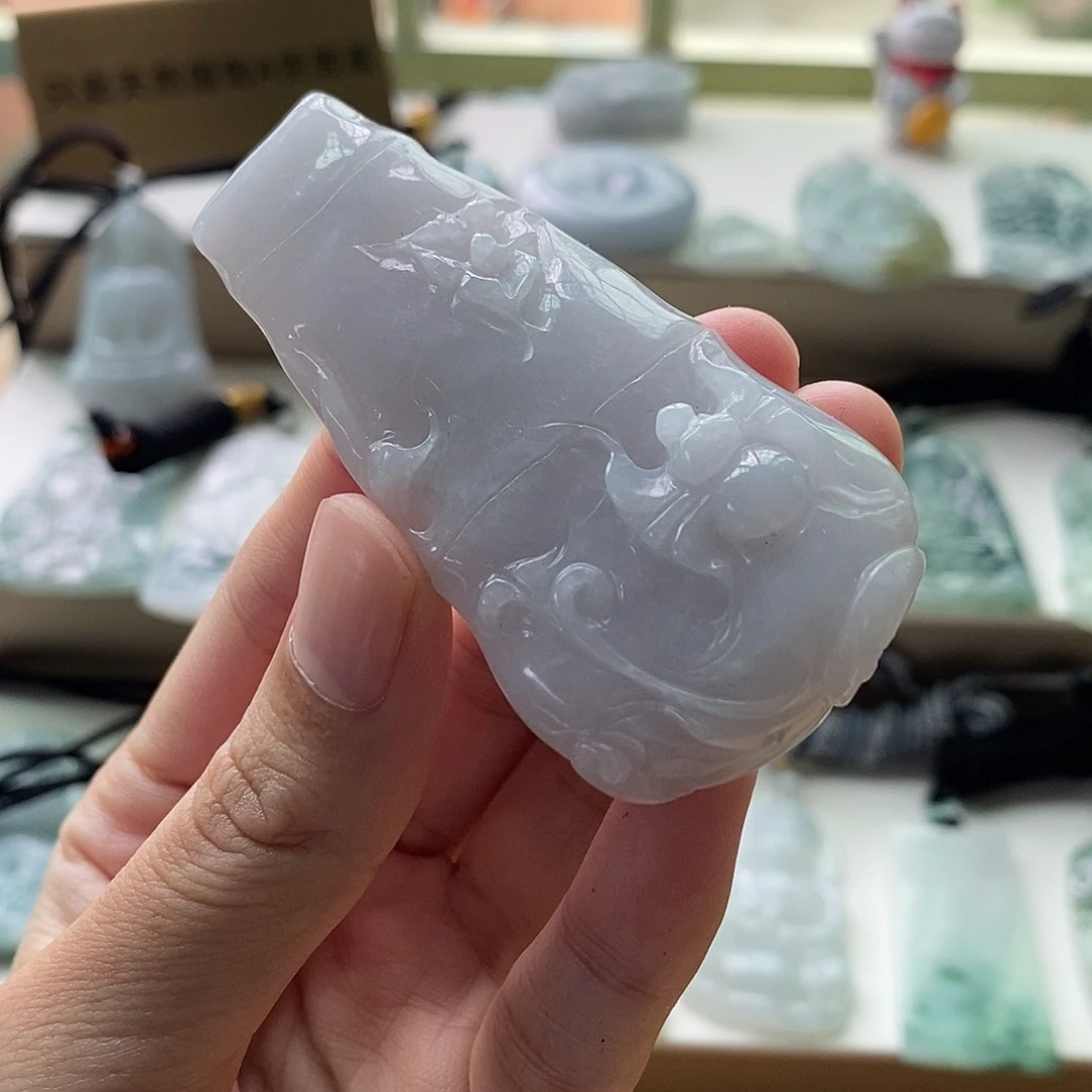 【闪购商品】颈饰未镶嵌翡翠天然缅甸A货翡翠