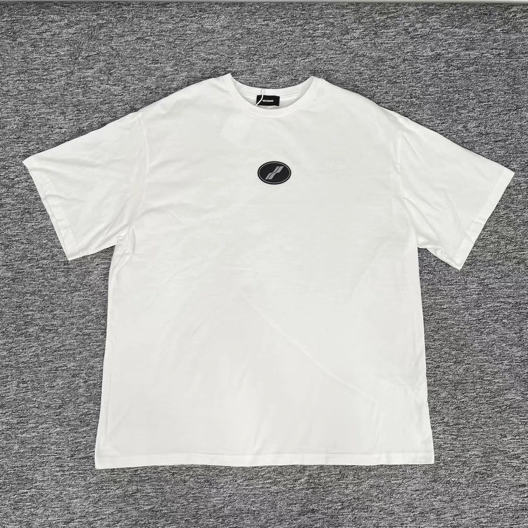 99新 WE11 DONE 纯色胶印logo圆领短袖/m码wk1011