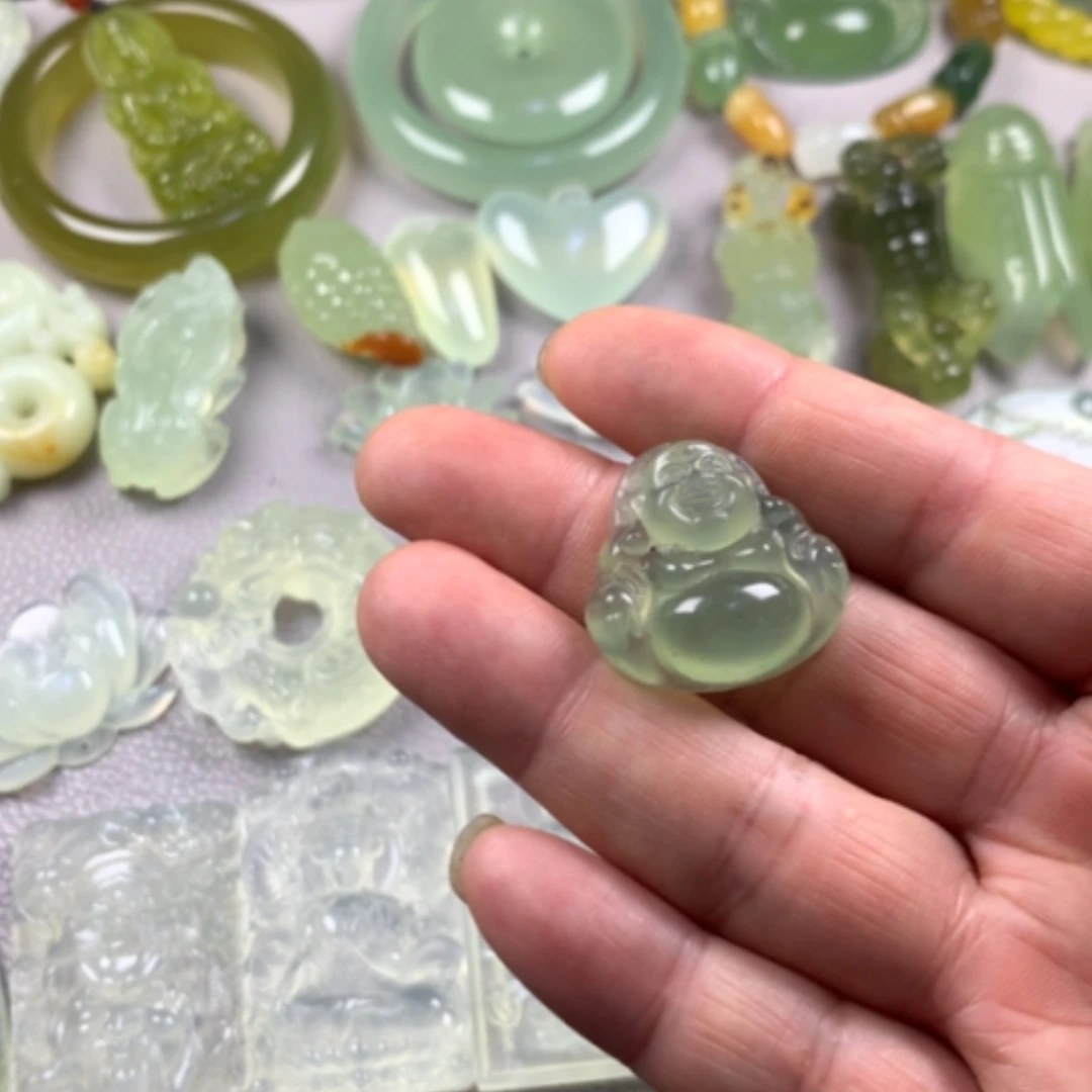 【闪购商品】蛇纹石玉未镶嵌2025新款岫玉