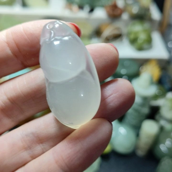岫玉挂坠款式未镶嵌