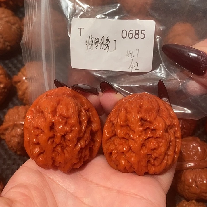 吊坠文玩核桃将军膀42