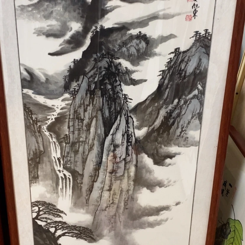 【闪购商品】国画手绘国画带框