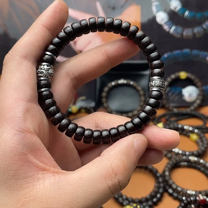 椰蒂手串9药片吞金兽上上签