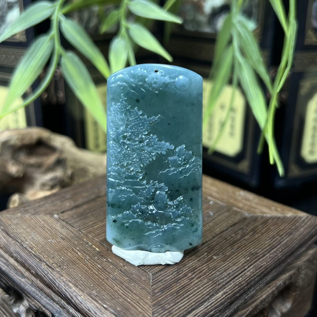 LYPM-25-3翡翠5-2山水牌