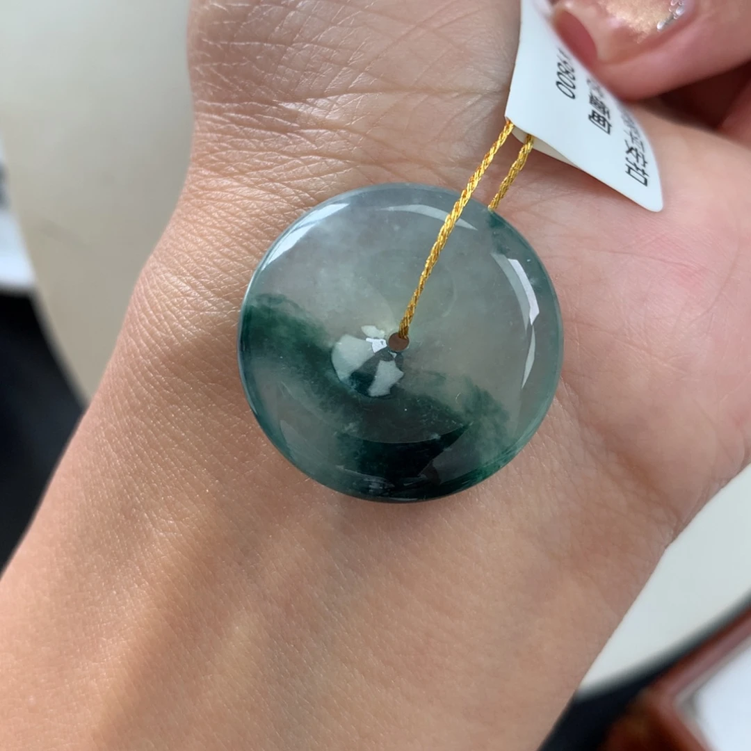 翡翠未镶嵌颈饰0578868888708878