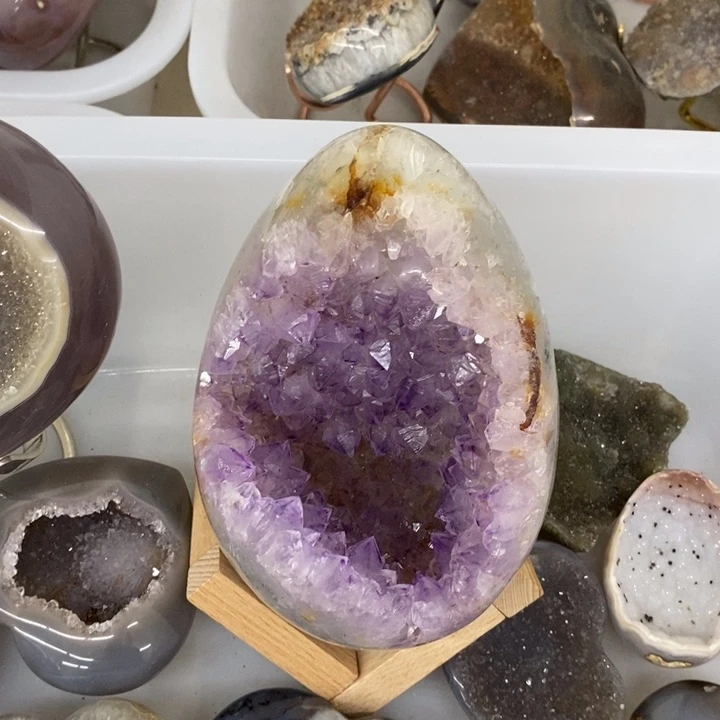 珠宝半成品紫晶未镶嵌81