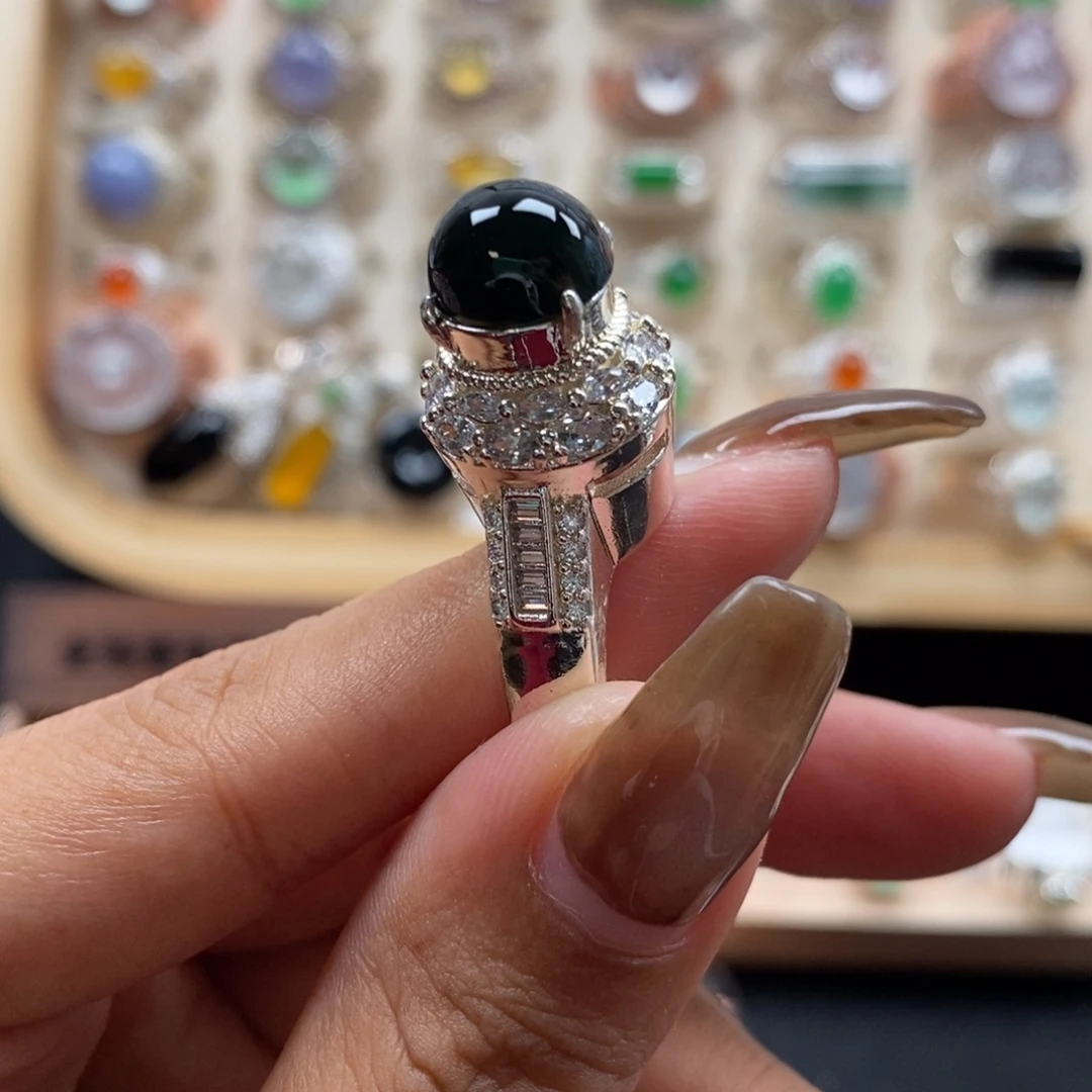 翡翠裸石缅甸天然a货翡翠