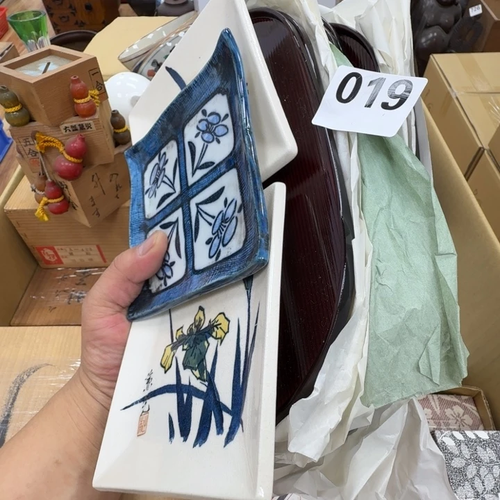 瓷片工艺品摆件瓷器摆件正能量