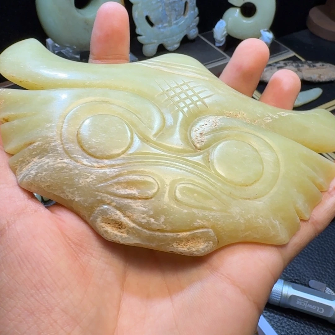 茶***箱玉玉摆件兽面器形