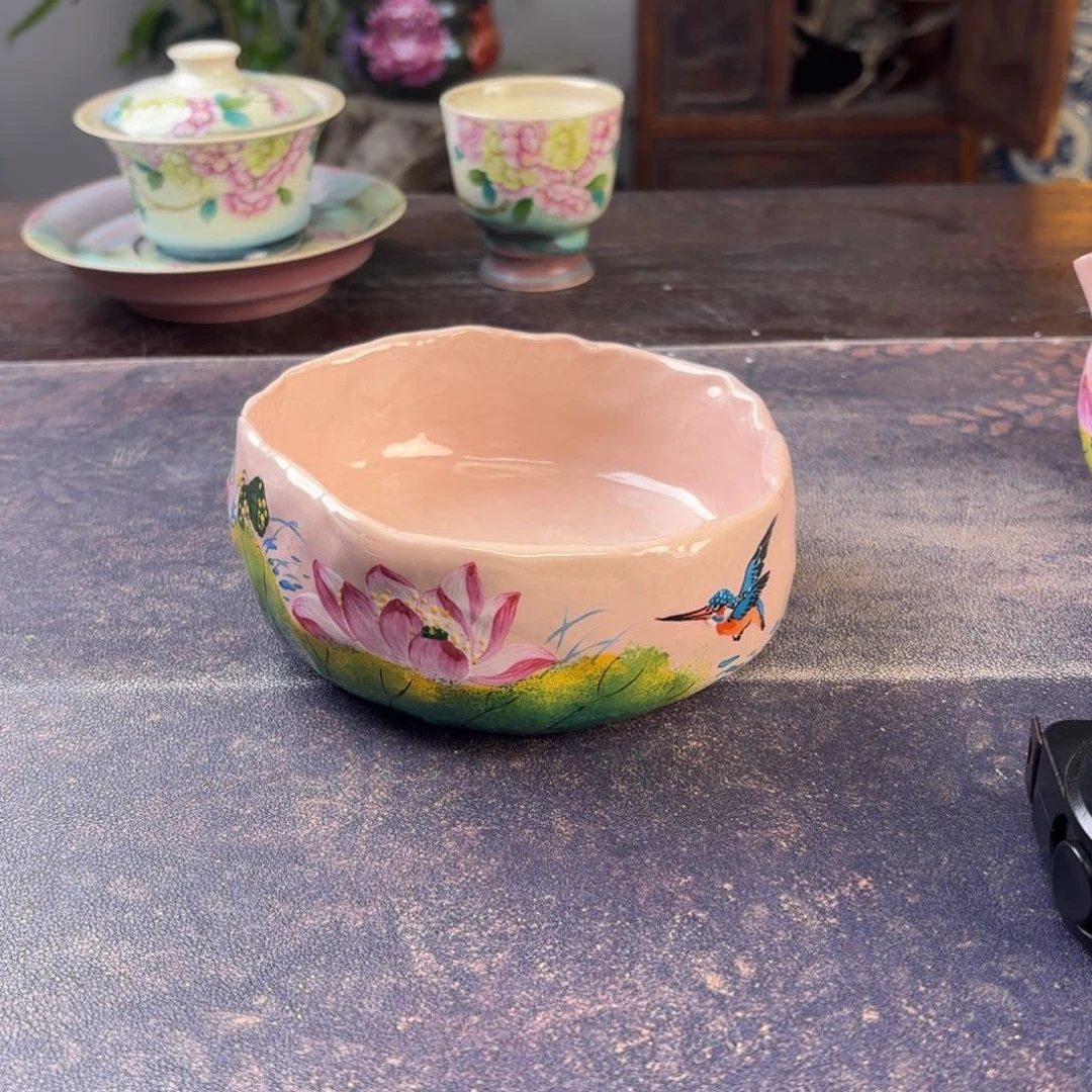 紫***晶景德镇纯手工陶瓷工艺制作