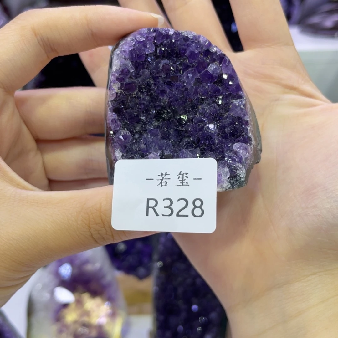 未镶嵌紫晶大型摆件（非配饰）乌拉圭水晶摆件r328