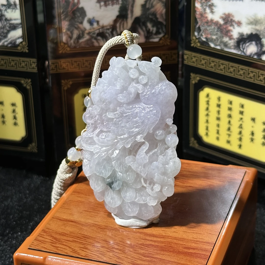 5654-天然翡翠-冰凤凰
