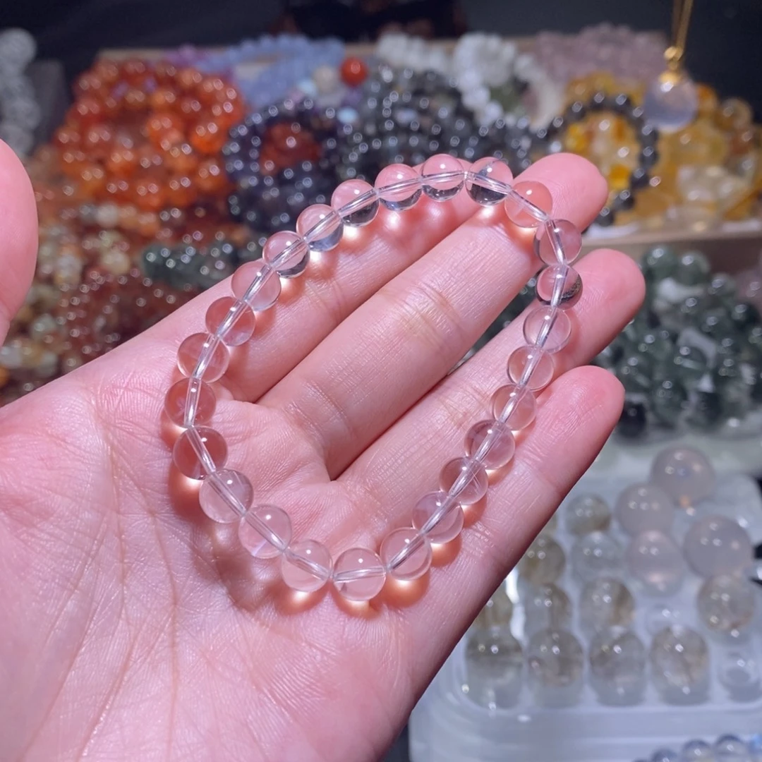 水晶手链未镶嵌蓝针