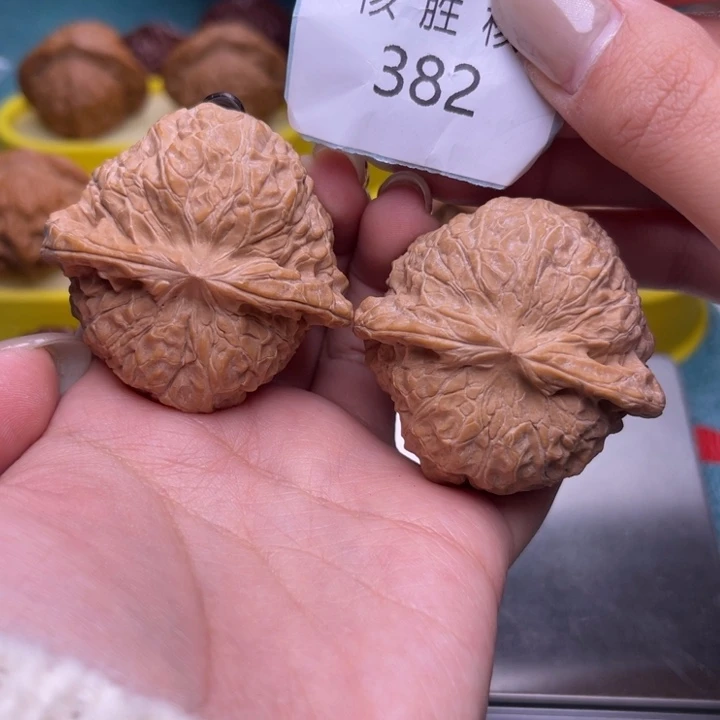 文玩核桃把件南瓜墩47.382