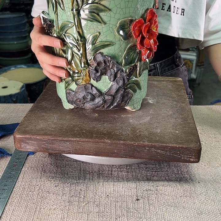 泳坤堂石湾盆陶瓷