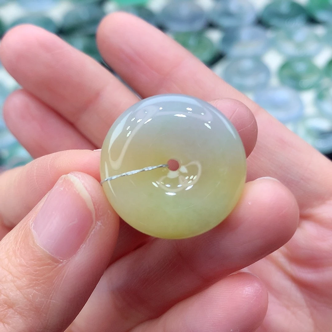 颈饰未镶嵌翡翠编号5-尺寸22/5.7