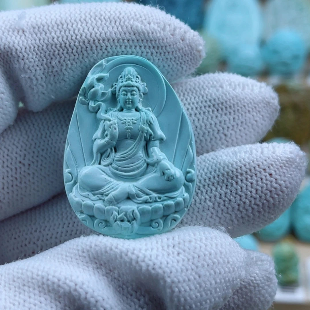 绿松石未镶嵌珠宝奇石