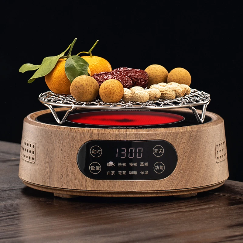 静音电陶炉煮茶炉家用单炉玻璃壶泡茶专用保温电热茶炉小型煮茶器