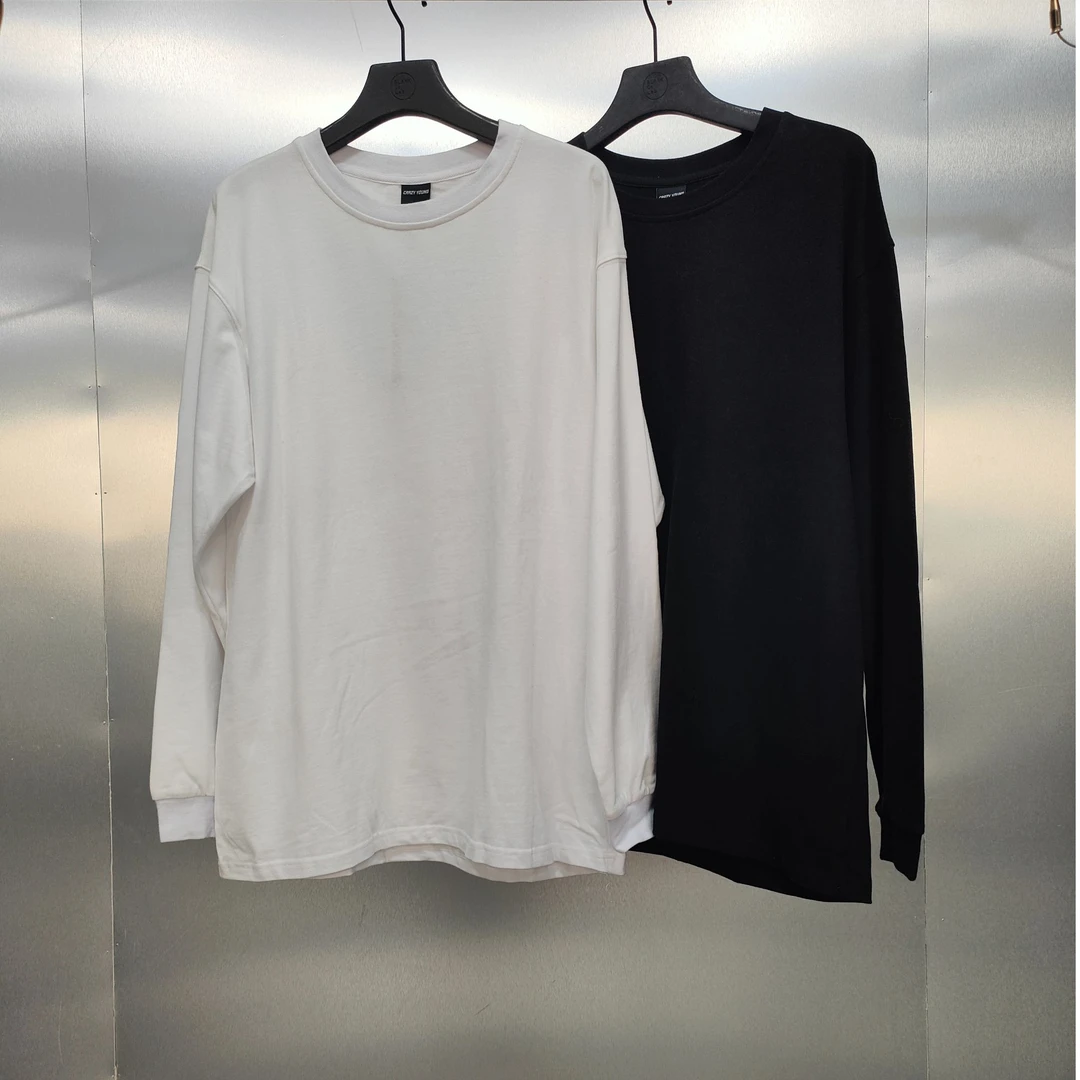 B04-20934-CRA春秋季纯色时尚舒适百搭长袖T