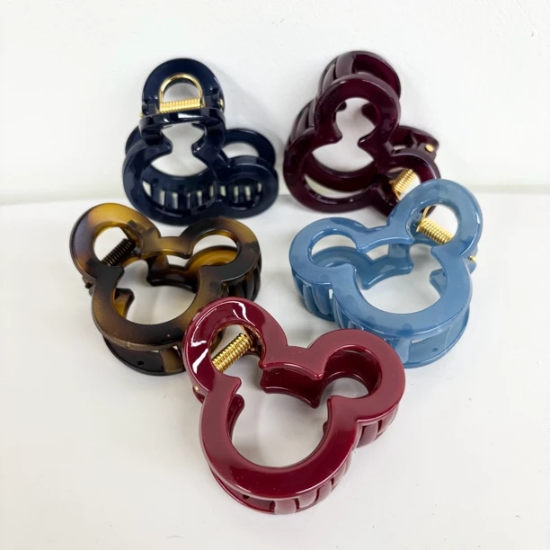 L483夕洛熊头5.5cm抓夹气质简约百搭法式ins小众可爱时尚