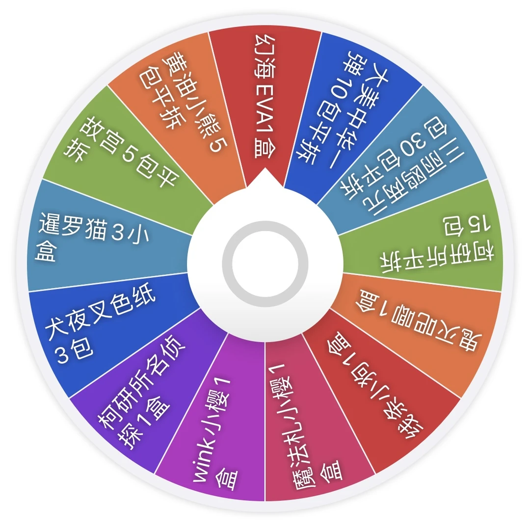 【奶栗大转盘】混合IP破产大乱斗 收藏卡牌盲盒（默认代拆）